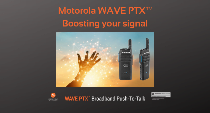 Motorola wave ptx™ cell phone boosters
