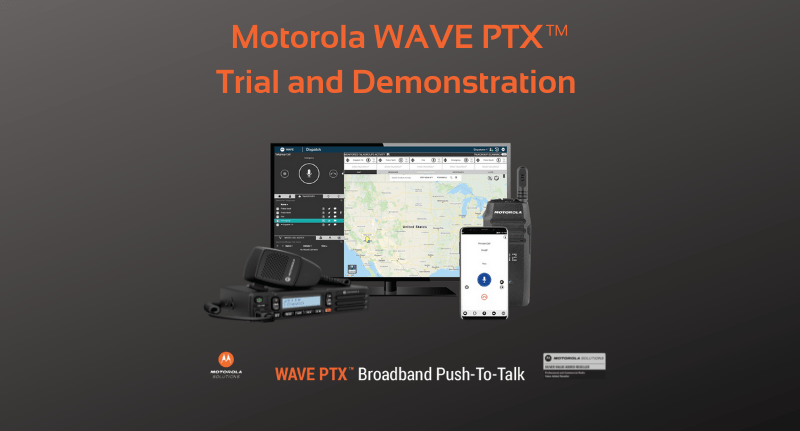 Motorola wave ptx trial and demonstration